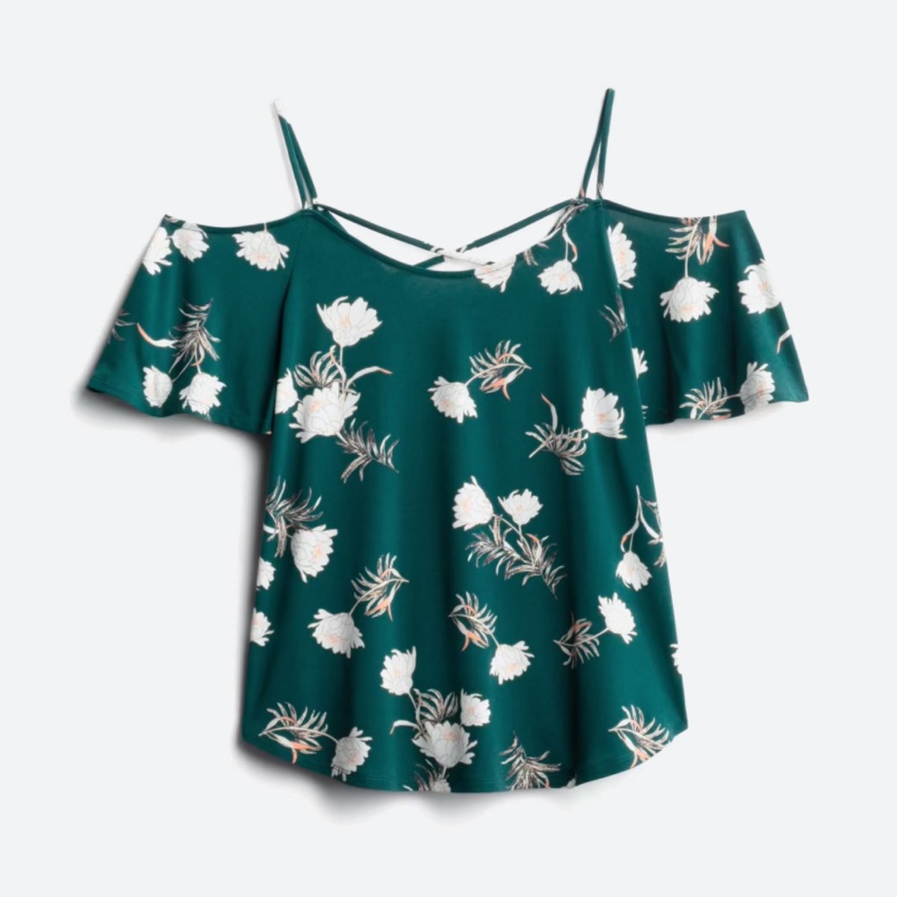 Kaileigh Open Shoulder Blouse